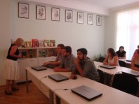 Турецкие студенты совершили в Баку виртуальную экскурсию по залам Русского музея (Фото)