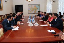 Azerbaijani FM receives PACE delegation (PHOTO)