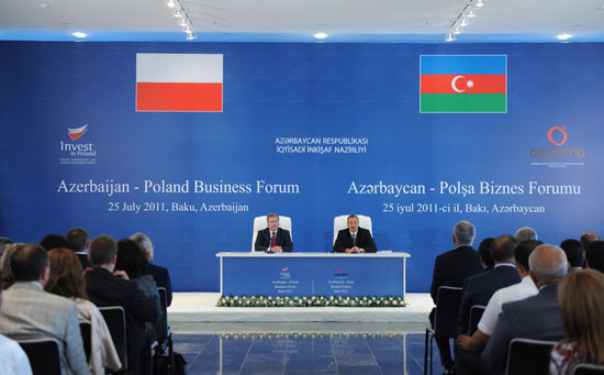Bakıda Azərbaycan-Polşa biznes forumu keçirilib (FOTO)
