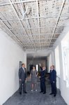 Президент Ильхам Алиев ознакомился с ходом строительных работ в средних школах Ясамальского и Насиминского районов Баку (ФОТО)