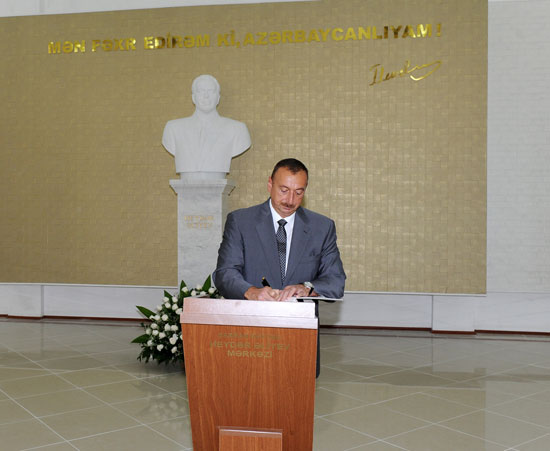 Heydar Aliyev Center opens in Shabran (PHOTO)
