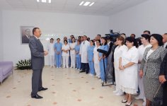 Президент Ильхам Алиев: Основная цель социальной политики - улучшить благосостояние азербайджанского народа (версия 2) (ФОТО)