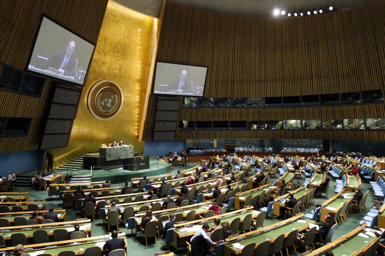 Генассамблея ООН приняла резолюцию в поддержку территориальной целостности Украины