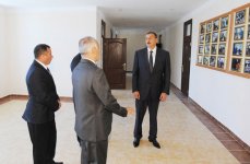 Azerbaijani President inspects reconstruction of two schools and kindergarten in Baku (PHOTO)