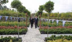 Президент Азербайджана принял участие в открытии Гобустанского питомникового центра (ФОТО)