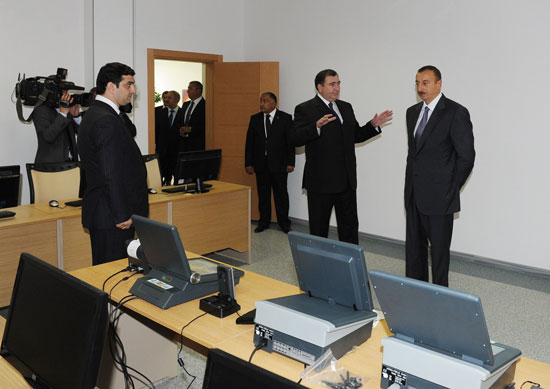 Президент Азербайджана принял участие в церемонии открытия Учебного центра минналогов в Шамахы (ФОТО)
