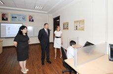 Azərbaycan Prezidenti Bakıda 6 nömrəli məktəbin yenidənqurmadan sonra açılış mərasimində iştirak edib (FOTO)