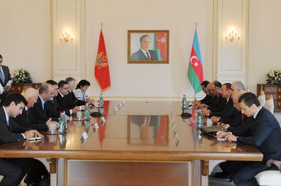 Azerbaijani President: Azerbaijan-Montenegro relations dynamically develop