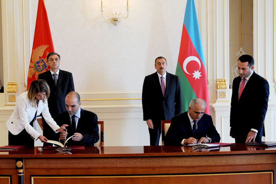Азербайджан и Черногория подписали четыре межправительственных документа