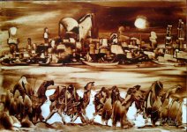 От безысходности и  лечебной нефти до уникального искусства ХХI века - Сабир Чопуроглу (фотосессия)
