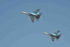 Kazakh minister performs first flight on supersonic fighter jet (PHOTO)