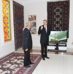 Ильхам Алиев принял участие в открытии Музея ковра в Хачмазе (ФОТО)