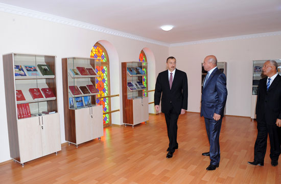 Ильхам Алиев принял участие в открытии Музея ковра в Хачмазе (ФОТО)