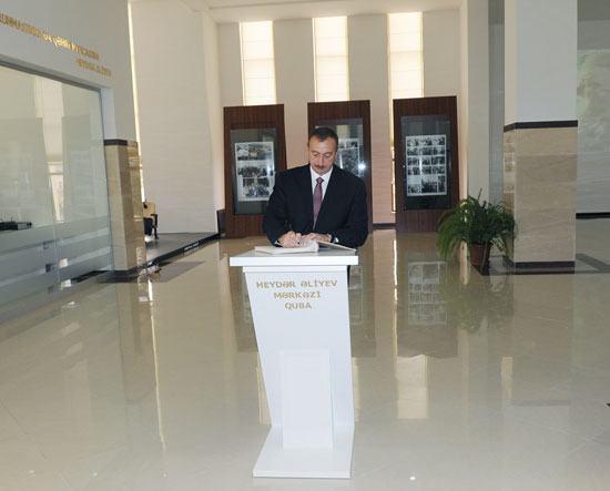 Azərbaycan Prezidenti Qubada səfərdədir (FOTO)