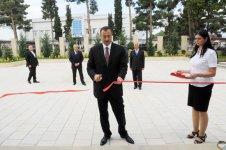 Prezident İlham Əliyev Xaçmaz kondensator zavodunun yenidənqurmadan sonra açılışında iştirak edib (FOTO)