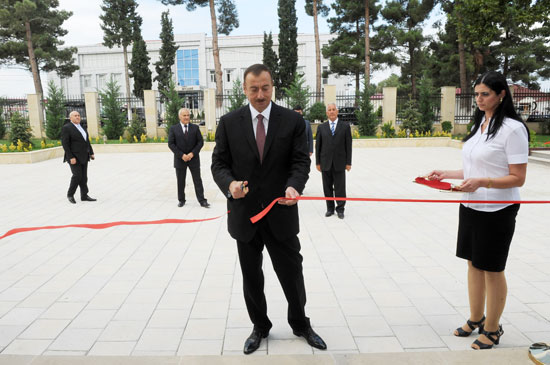 Президент Азербайджана принял участие в открытии Хачмазского конденсаторного завода (ФОТО)
