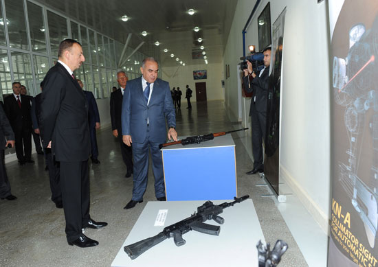 Президент Азербайджана принял участие в открытии Хачмазского конденсаторного завода (ФОТО)