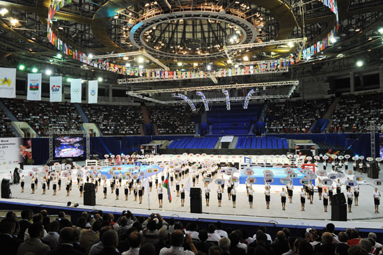 İlham Əliyev Bakıda boks üzrə dünya çempionatının təntənəli açılış mərasimində iştirak edib (FOTO)