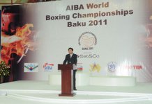 İlham Əliyev Bakıda boks üzrə dünya çempionatının təntənəli açılış mərasimində iştirak edib (FOTO)