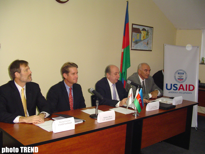 Офисы USAID и ОБСЕ в Баку подписали грантовое соглашение по Азербайджану (ФОТО)