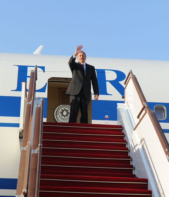 President of Azerbaijan left for Poland on working visit