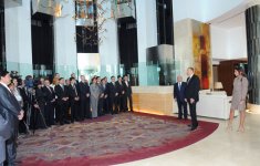 Prezident İlham Əliyev: "Hilton" otellər şəbəkəsinin Azərbaycanda fəaliyyətə başlaması çox əlamətdar bir hadisədir (FOTO)