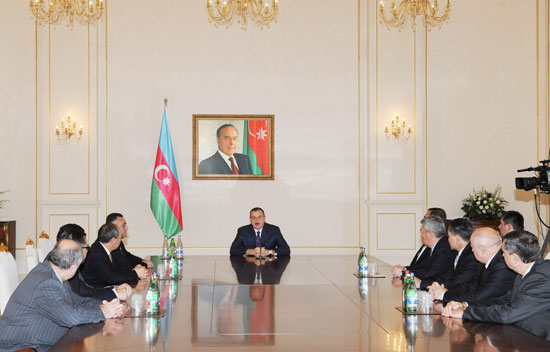 Президент Азербайджана Ильхам Алиев принял участников 14-го заседания Конференции органов спецслужб тюркоязычных государств