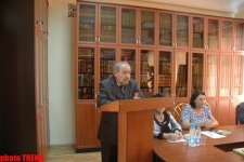 Azerbaijani outstanding scholar's scientific session held in Baku (PHOTO)