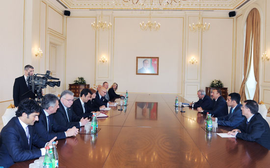 Azerbaijani President receives head of Italy-Azerbaijan interparliamentary friendship group