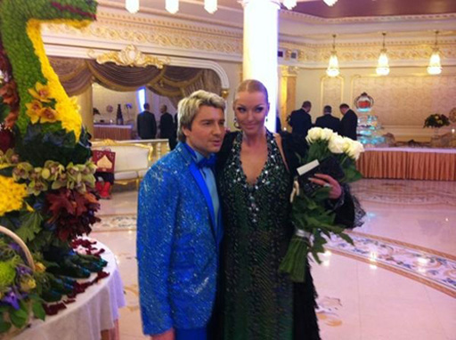 Николай Басков целовался с Анастасией Волочковой