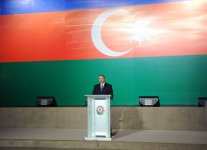 Azerbaijani President attends official reception to mark 20th anniversary of restoration of Azerbaijan's independence (PHOTO)