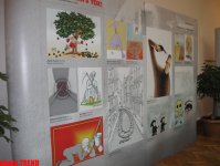 Баку - центр искусства карикатуры, или "Нет" наркотикам!" (фотосессия)