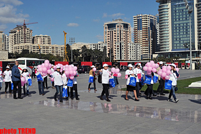 Фонд Гейдара Алиева и Национальный онкологический центр провели в Баку совместную акцию (ФОТО)
