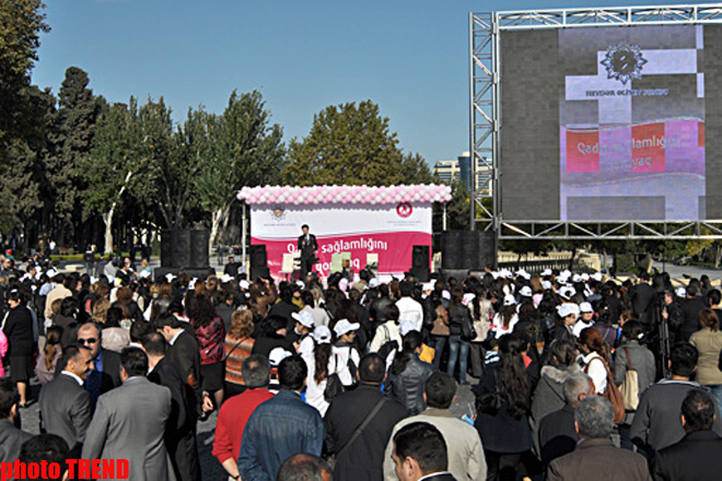 Фонд Гейдара Алиева и Национальный онкологический центр провели в Баку совместную акцию (ФОТО)