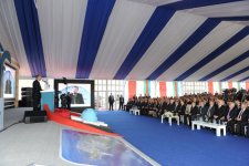 Azerbaijani President attends groundbreaking ceremonies for Heydar Aliyev Vocational Education Lyceum and inauguration of AYPE-T plant in Izmir (PHOTO)