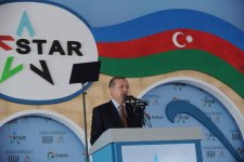 Azerbaijani President attends groundbreaking ceremonies for Heydar Aliyev Vocational Education Lyceum and inauguration of AYPE-T plant in Izmir (PHOTO)