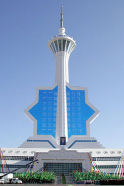 Ashgabat TV tower included in Guinness World Records