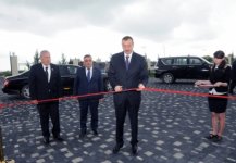 President Aliyev inaugurates several objects in Agsu (UPDATE) (PHOTO)