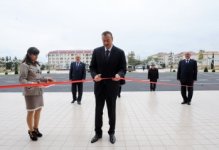 Azərbaycan Prezidenti Ucarda Heydər Əliyev Mərkəzinin açılışında iştirak edib (FOTO)