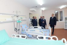 Prezident İlham Əliyev Ucar şəhər uşaq xəstəxanasının açılışında iştirak edib (FOTO)
