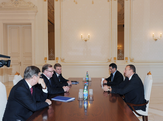 Президент Азербайджана принял председателя Счетной палаты России