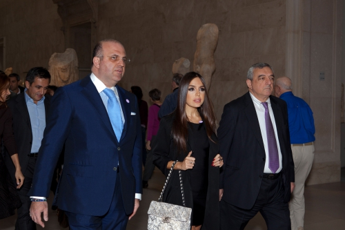 Вице-президент Фонда Гейдара Алиева Лейла Алиева в Нью-Йорке обсудила пути лучшей популяризации азербайджанского искусства в США (ФОТО)