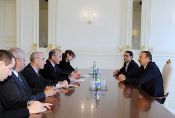 Президент Азербайджана принял министра национальной инфраструктуры Израиля