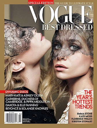 Журнал Vogue назвал сестер Олсен "самыми стильными девушками"
