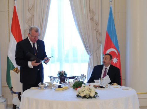 Prezident Pal Şmitt: Azərbaycan Macarıstanın Cənubi Qafqaz regionunda strateji tərəfdaşına çevrilib (ƏLAVƏ OLUNUB) (FOTO)