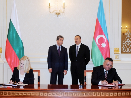 Азербайджан и Болгария подписали четыре документа (ФОТО)