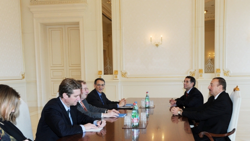 Ильхам Алиев принял спецпредставителя госсекретаря США по энергетическим вопросам в Евразии