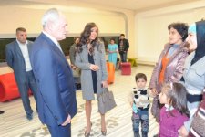 Вице-президент Фонда Гейдара Алиева Лейла Алиева навестила детей, лечащихся в Центре талассемии (ФОТО)