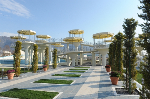 Ильхам Алиев принял участие в открытии городского парка культуры и отдыха в Огузе (ФОТО)