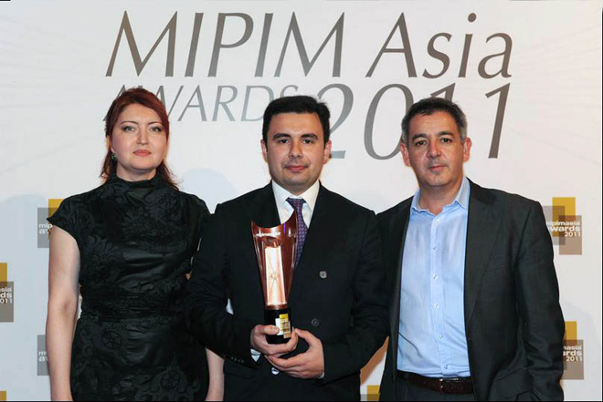 Baku White City Project wins MIPIM Asia Awards 2011 (PHOTO)